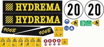 hydrema 906b NAKLEJKI NAKLEJKA