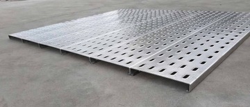 Panel podłogowy aluminiowy 240mm deska podłogowa Lohr ALU Najazd Laweta