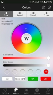 Светодиодная RGBW PREMIUM подсветка телевизора Mi-light 49 50 55