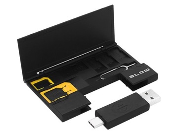 АДАПТЕР SIM-КАРТЫ КАРТРИДЕР MICRO SD USB. 75-782