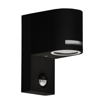 Lampa elewacyjna kinkiet do LED z czujnikiem ruchu