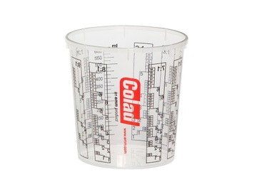 COLAD KUBEK LAKIERNICZY Z PODZIAŁKĄ 385ml 10 SZTUK
