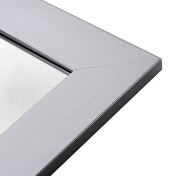 Панорамное зеркало 40/130 серебро SIMPLE в раме