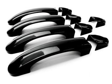 CZARNE NAKŁADKI na KLAMKI VW T5 T6 Transporter