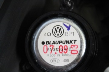 REPRODUKTOR W SLOUPU DVEŘE PRAVÉ VW TIGUAN 5N0035412