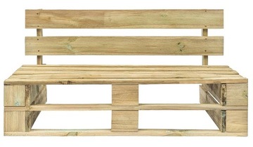 = САДОВАЯ СКАМЬЯ FSC СОСНОВЫЕ ПОДДОНЫ = ЗЕЛЕНЫЕ