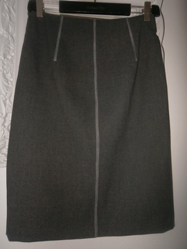 Marella elegancka spódniczka z zakładkami I-42