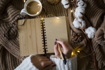 Записная книжка-органайзер A5 с гравировкой ручкой Фотография