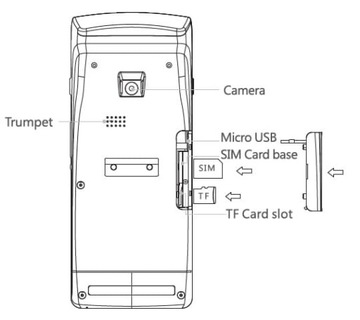 Bezprzewodowy terminal z drukarką AP02 Android 2D