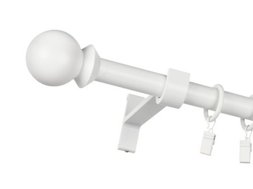Nowoczesny karnisz pojedynczy 19mm Cayo 240cm
