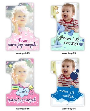 ФОТОМАГНИТ на холодильник ПОДАРОК ​​НА ДЕНЬ РОЖДЕНИЯ ОДНОМУ ОДНОМУ + КОНВЕРТ