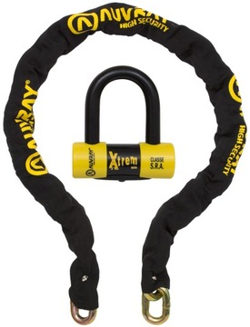 ŁAŃCUCH KŁÓDKA XTREM MINI 140CM 13,5MM AUVRAY