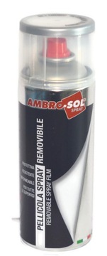 AMBROSOL FOLIA PŁYNNA GUMA SREBRNY 9006 SPRAY 400M