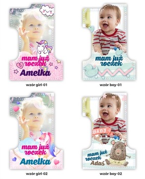 ФОТОМАГНИТ на холодильник ПОДАРОК ​​НА ДЕНЬ РОЖДЕНИЯ ОДНОМУ ОДНОМУ + КОНВЕРТ