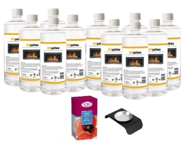 zestaw BIOPALIWO bioetanol 11L + pojemnik + olejek kwiaty polne