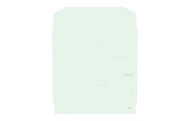 Szyba PRZEDNIA GÓRNA do koparki VOLVO