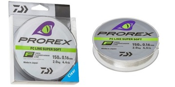 FLUOROCARBON SPINNINGOWY DAIWA PROREX 0,14 MM 50 M