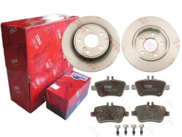 TARCZE KLOCKI TRW TYŁ MERCEDES B W246 276MM