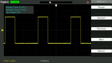 Осциллограф 2x50 МГц _ MENU PL _ SIGLENT SDS1052DL+
