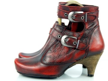 Buty ze skóry 10 DENCE r36 dł.23cm S.IDEALNE