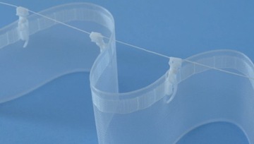 Булавки волновой системы каждые 8 ​​см с волнами для алюминиевых направляющих