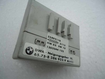 BMW E38 E39 E46 MODUL SENZOR SKLONĚNÍ ALARMU