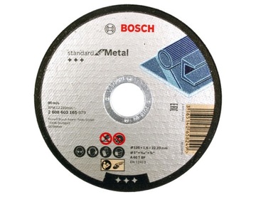 Tarcza korundowa tnąca 125 mm Bosch