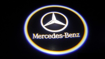 MERCEDES BENZ Led Logo Projektor WSZYSTKIE MODELE!