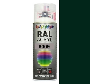 MOTIP RAL ACRYL 6009 POŁYSK DUPLI-COLOR FARBA AKRYL SPRAY 400 ML