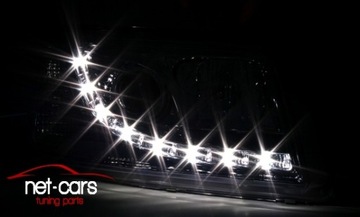ЛАМПЫ, ПЕРЕДНИЕ ФАРЫ VW T5 CHROME DAYLINE LED