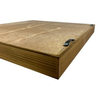 КАРТИНА С 3D НАДПИСЬЮ ПРАЧЕЧНАЯ В ДЕРЕВЯННОЙ РАМКЕ