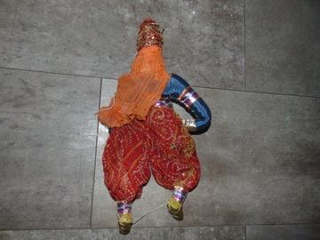 Марионетка из Раджастана из театра Катпутли, рост 40.