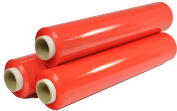 23mic Folia Stretch do pakowania 2,5 kg Czerwona