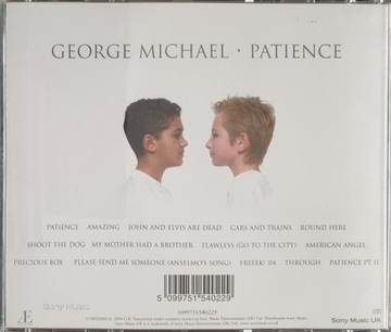 Джордж Майкл Пейшенс EX UK CD Irl