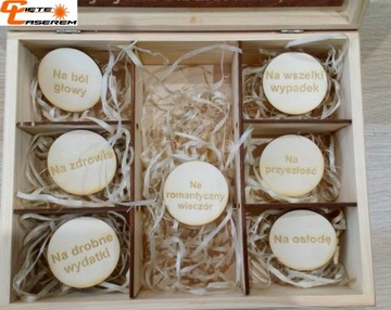 Бирки для карточек с необходимыми вещами на день рождения, 7 шт.