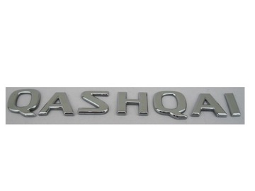 emblemat znaczek logo Nissan Qashqai Napis