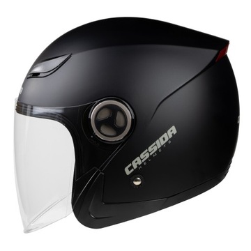 KASK MOTOCYKLOWY ODBLASKIEM DŁUGA SZYBA CASSIDA XS