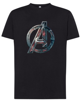 KOSZULKA LOGO AVENGERS MARVEL NA prezent 3XL