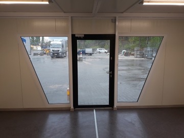 Pawilon handlowy socjalny z wc 30m2 REMO
