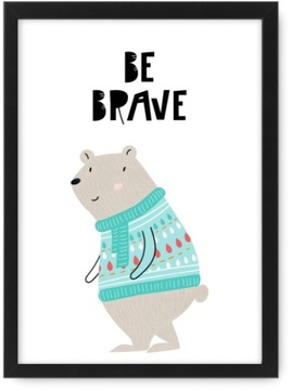 Obrazek A3 plakat, prezent dla dzieci, ramka ikea