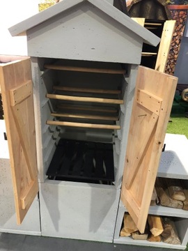 ZESTAW DO GRILLOWANIA DO WĘDZARNI HEKTOR RUSZT+PALENISKO