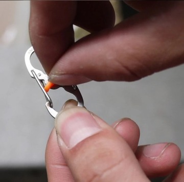 Карабин eSka металлическая сумка для выживания EDC замок