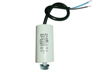 Kondensator 3uF +/- 5% MIFLEX MKSP-5P Silnikowy