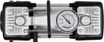 АВТОМОБИЛЬНЫЙ КОМПРЕССОР YATO С МАНОМЕТРОМ НАСОС-КОМПРЕССОР 12В 250ВТ