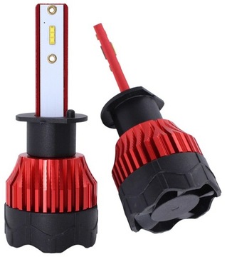 Светодиод H1 GT ZES K5 + 300% 8000Лм 6000К двусторонний