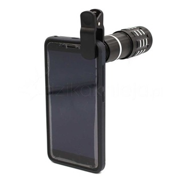 Универсальный объектив-телескоп для телефона с 12-кратным увеличением