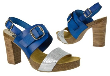 LaRoni 7146 ИСПАНСКИЕ САНДАЛИИ, СТОЙКА, МАТОВАЯ КОЖА