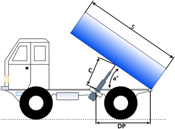 KIPRA HYDRAULICS 3,9 м ЗАДНИЙ ПРИВОД 12 В 1200