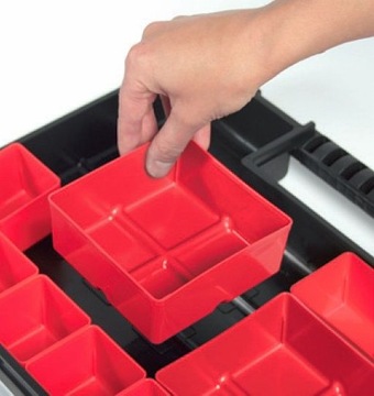 ОРГАНАЙЗЕР ЯЩИК ДЛЯ ИНСТРУМЕНТОВ 399x303x50 лотков