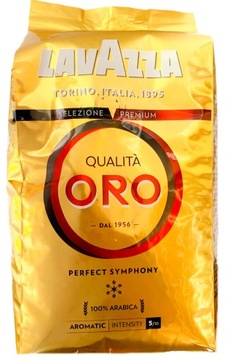 KAWA LAVAZZA QUALITA ORO ZIARNISTA 1KG